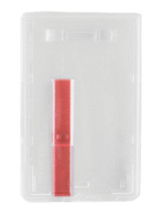 Rigid Polycarbonate Card Dispenser, Frosted, Cr80 Vertical (50/Pk)