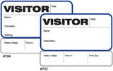 Visitor Management Self-Duplicating Registration Booklets