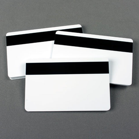 Fusion CR80 30 mil Blank Cards with HiCO Magnetic Stripe (100/pk)