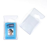 Rigid Vinyl Hang Tag, Clear, 2.63" X 3" Vertical (50/pk)