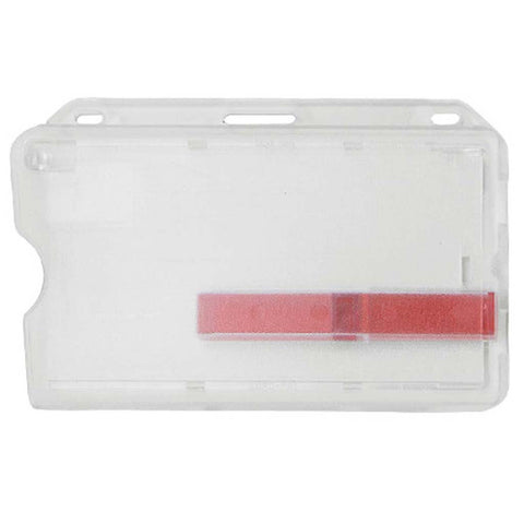 Rigid Polycarbonate Card Dispenser With Slides, Frosted, Cr80 Horizontal (50/Pk)