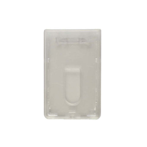 Premium Polycarbonate 2 Card Dispenser, Clear, Cr80 Vertical (50/Pk)